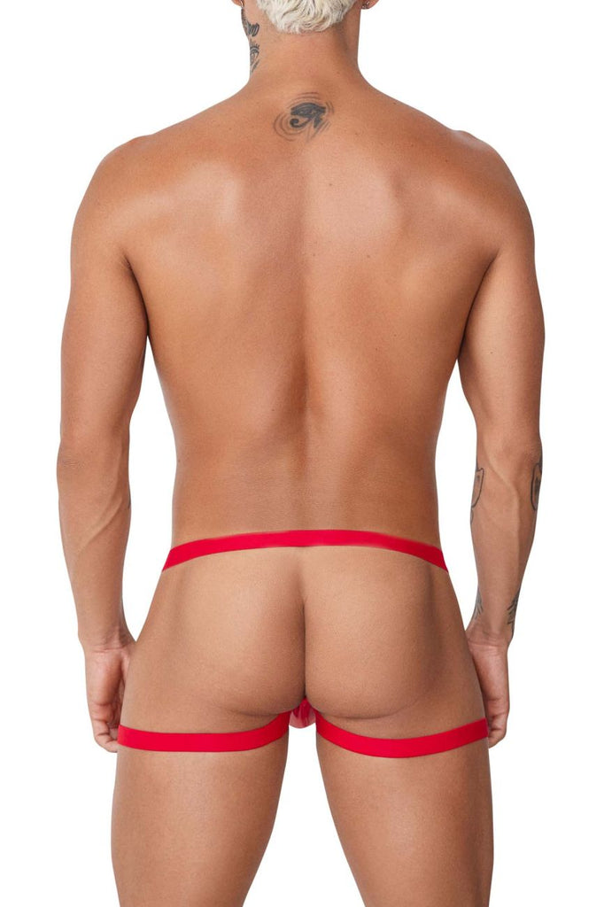 CandyMan 99749 Garter Jockstrap Color Red