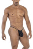 CandyMan 99795 Mesh G-String Thongs Color Black