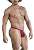 CandyMan 99823 Lace Thongs Color Wine