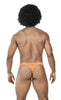 Clever 100008 3PK Autralian Latin Thongs Color Black-Orange-Black