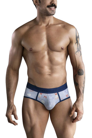 Clever 1743 Island Swim Briefs Color White