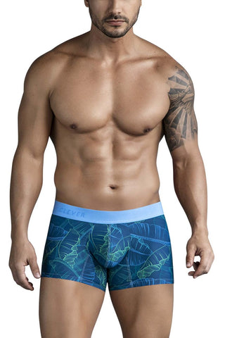 Clever 229951 3PK Autralian Latin Trunks Color Blue-White-Green