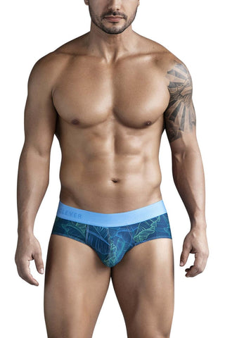 Clever 5346 Mask Piping Briefs Color Green