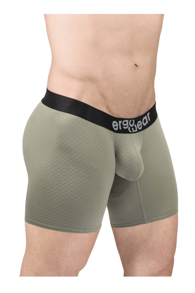 ErgoWear EW1680 MAX FLOW Boxer Briefs Color Smoke Green