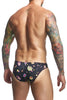 JUSTIN+SIMON XSJ01 Classic Bikini Color Psycodelic