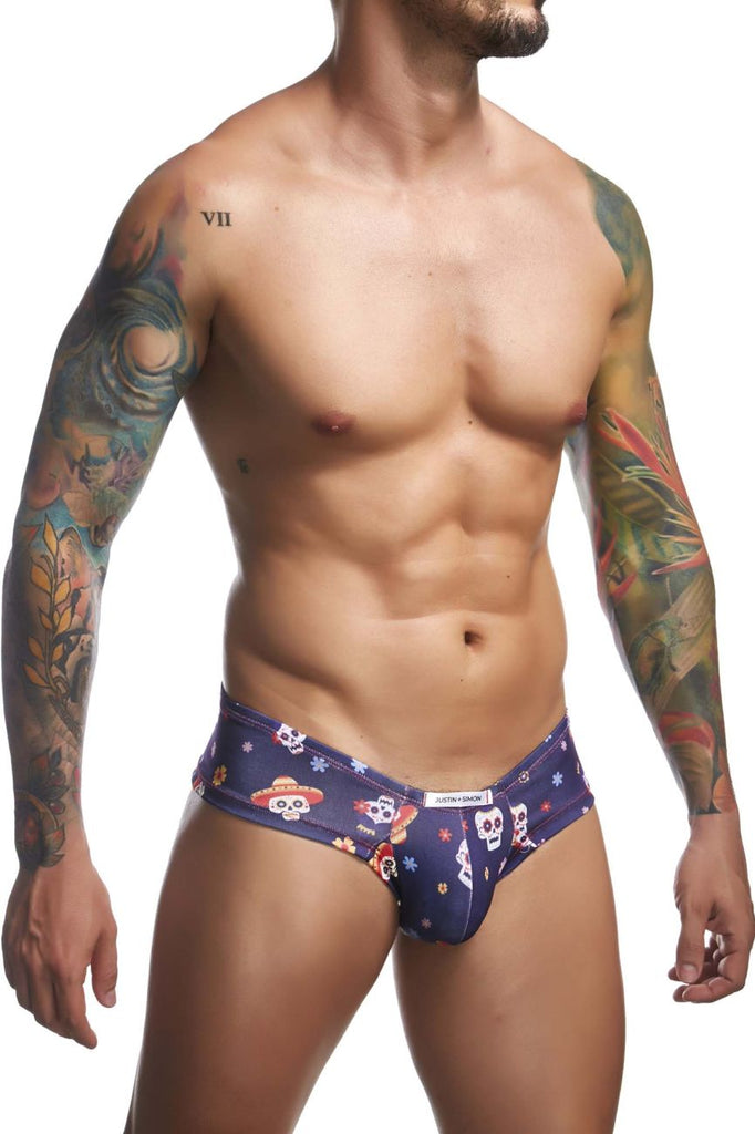 JUSTIN+SIMON XSJ22 Cheek Briefs Color Mexico