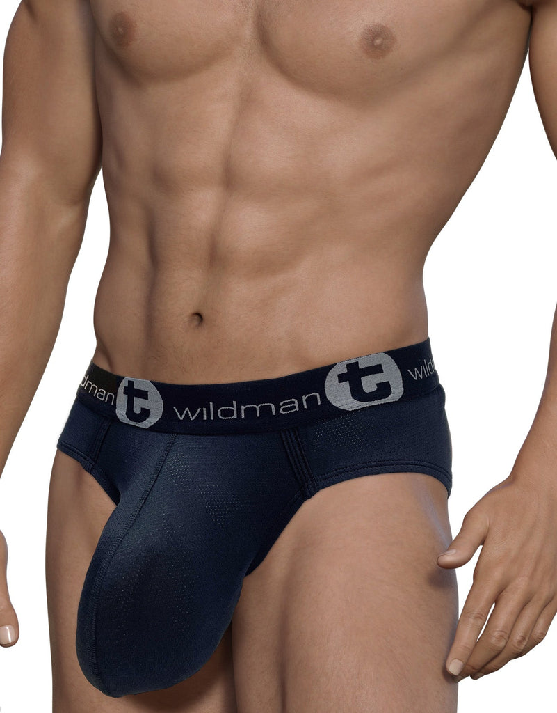 WildmanT Mesh Monster Cock Brief Black