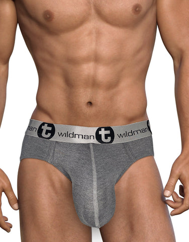 WildmanT Cotton Monster Cock Brief Light Blue