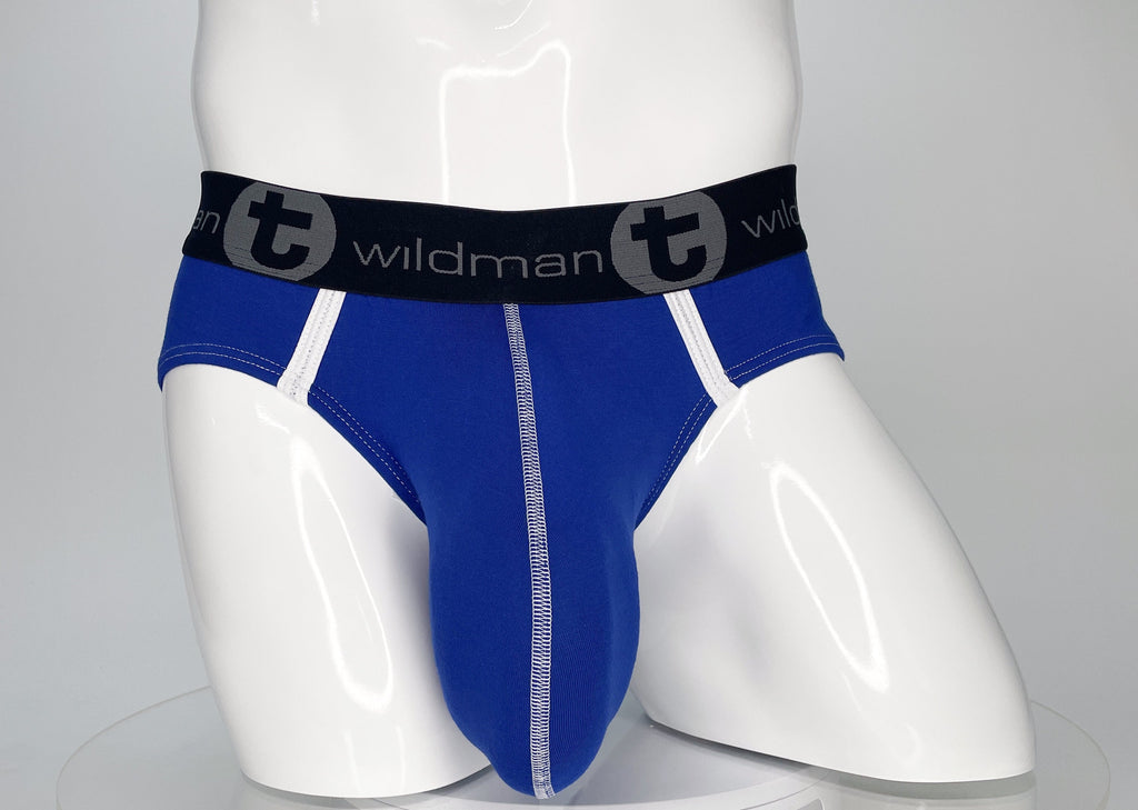 WildmanT Modal Monster Cock Brief Royal Blue