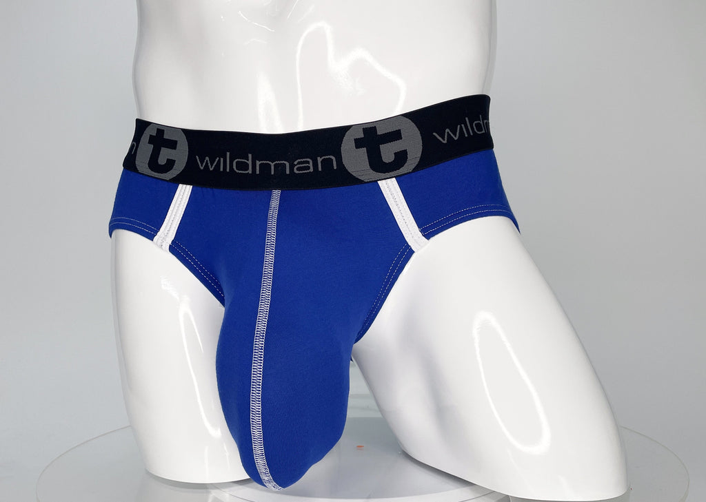 WildmanT Modal Monster Cock Brief Royal Blue