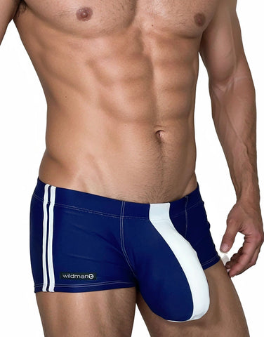 WildmanT Cotton Monster Cock Brief Dark Blue