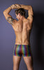 Male Power 132-297 Pack N Play Pocket Short Color Rainbow