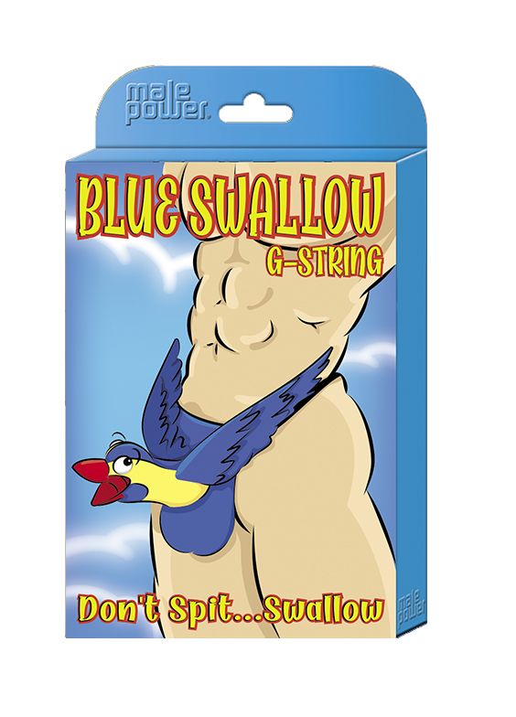 Male Power PAK-729 Novelty Blue Swallow Color Blue