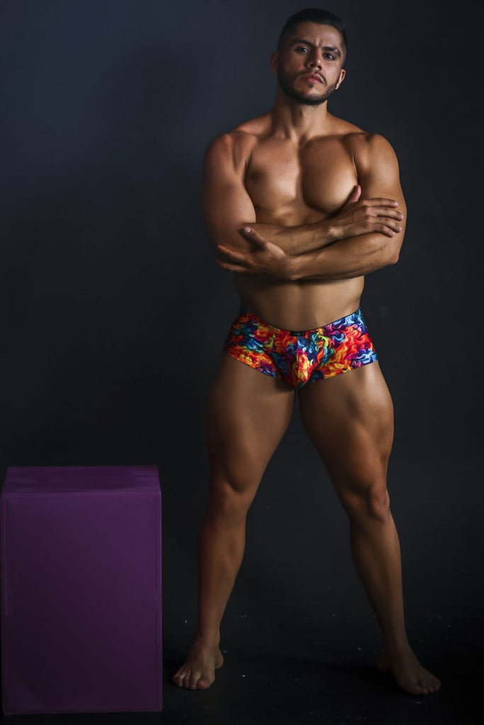 Xtremen 91170 Printed Trunks Color Fire